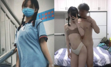 小情侶日常做愛SM愛自拍，21歲的小女友-佳慧 被調教成小母狗 各種玩 (1)