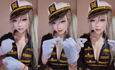 【芃芃大人】女警盯射